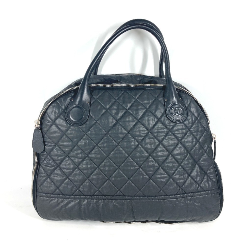 CHANEL Chanel Bag CC Coco Mark Matelasse Quilted Shoulder Tote Travel Boston ...